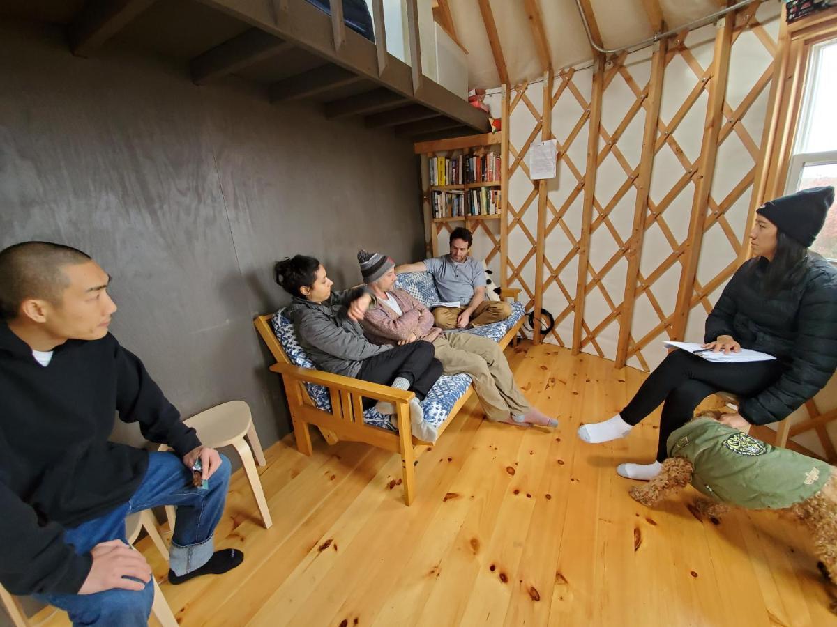 Hotel Livingston Manor Yurt Parksville Esterno foto